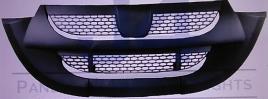 1715395 LOWER GRILLE WITH SILVER CHROMED TRIM for DAF LF Euro 6