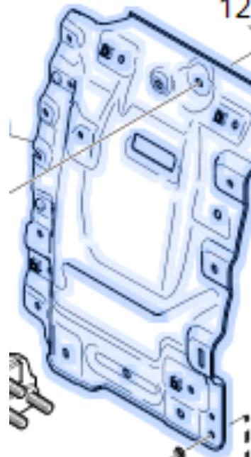 2617366/2233879 BRACKET RH for SCANIA-SERIES 6 P/P  2011 S730