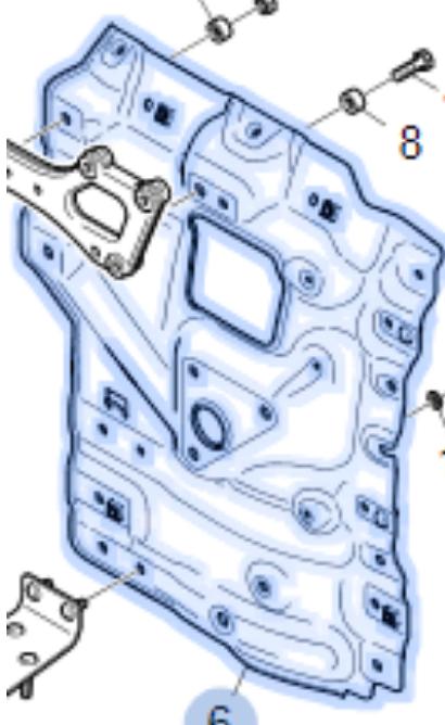 2617365/2233878 BRACKET LH for SCANIA-SERIES 6 P/P  2011 S730