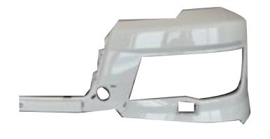 81416105854 HEADLIGHT FRAME WITH CLEANING HOLE TGS RH for MAN GX TG3 TG-X E6D 202