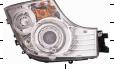 9608200939 HEAD LAMP RH for BENZ TRUCK ACTROS MP4 2014