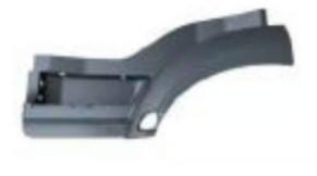 9616667402 UPPER STEP FENDER WING LH for  BENZ TRUCK AROCS SLT