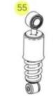 9613107155 SHOCK ABSORBER for   BENZ  HOSEING FOR OIL/AIR/COOLANT/HEAT SYSTEM