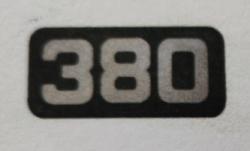 20360285 EMBLEMA MARK for VOLVO FM /FH 92