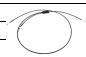 1926078/1888671 DOOR LOCK CONTROL CABLE for SCANIA  SERIES 5  R420/P380 (2004-201