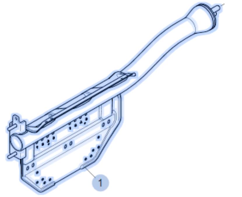 2323454 FENDER BRACKET RH for SCANIA  SERIES 5  R420/P380 (2004-2018)